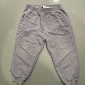 Zara kids-Distressed grey sweatpants